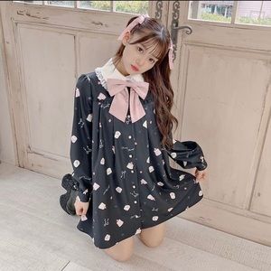 Ank Rouge Fancy candle shirt dress
